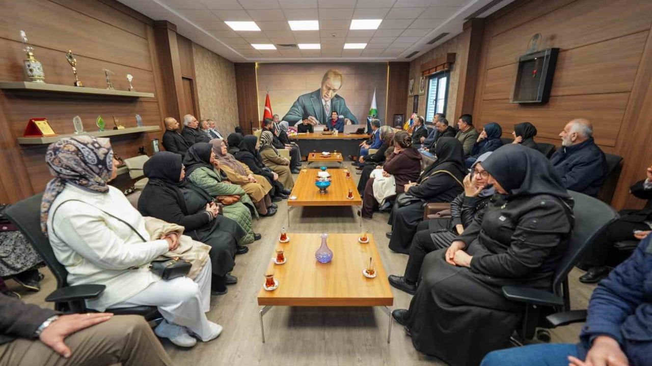 Gaziantep'te Şehit Aileleri ve Gazilerden Başkan Umut Yılmaz’a Destek Ziyareti