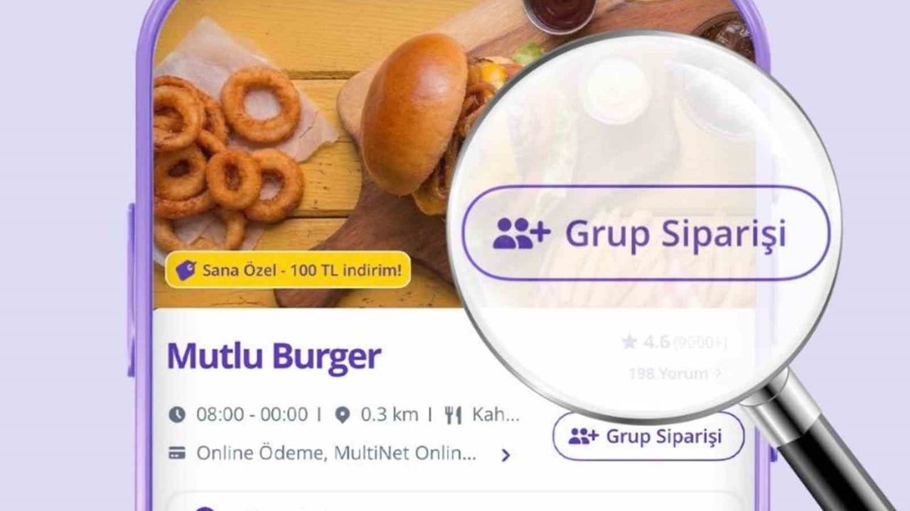 GetirYemek, 'Grup Siparişi' özelliğini kullanıma sundu