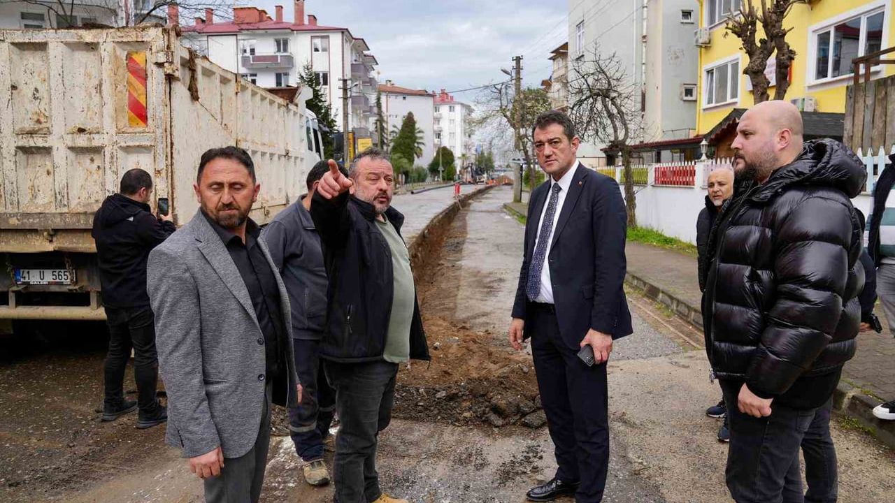 Giresun'da asbest içme suyu boruları polietilenle değiştiriliyor