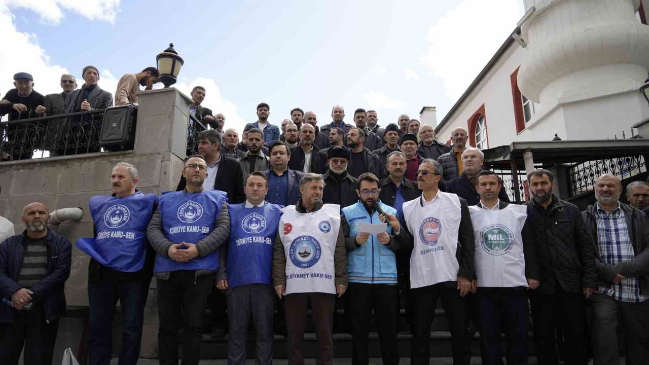 Gümüşhane'de Sivil Toplum Kuruluşlarından Mescid-i Aksa ve Filistin için Basın Açıklaması