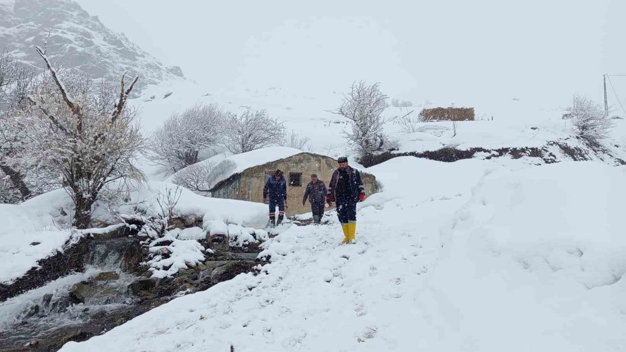 Hakkari'de Kar Altında Su Depoları Denetimi: Arıza Bulunmadı