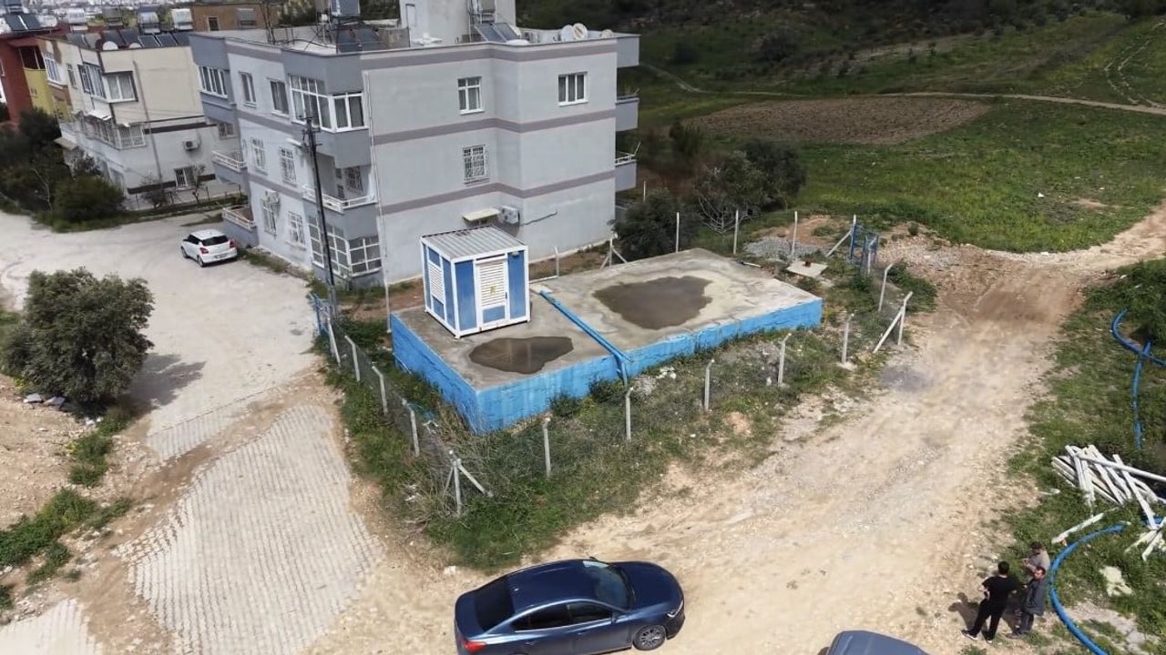 HATSU, Dostlar Sitesi'nde su iletimini güvenli hale getirdi: Terfi istasyonu taşındı, prekast depo kuruldu