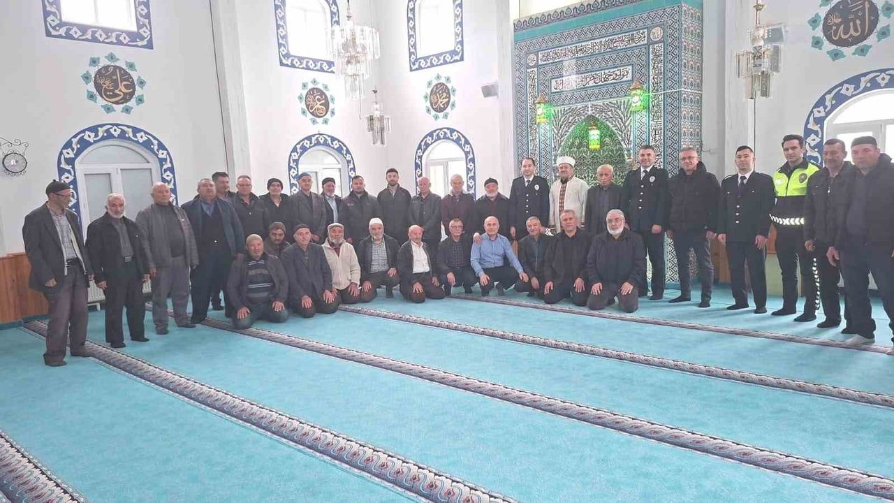 Hisarcık’ta Polis Teşkilatı'nın 181. yıldönümünde şehitler için mevlit okutuldu