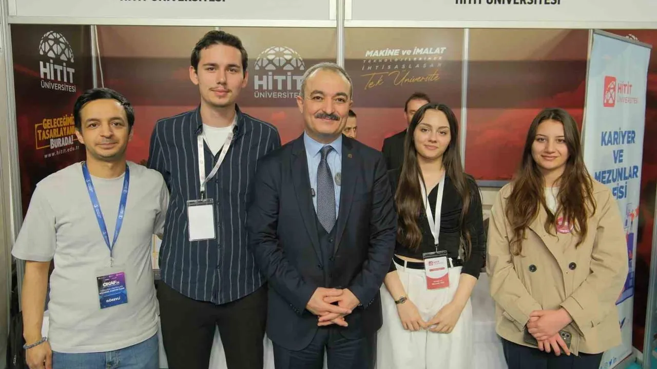 Hitit Üniversitesi standı OKAF’26'da yoğun ilgi gördü