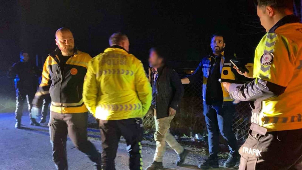 İnegöl'de 'dur' ihtarına uymayan alkollü sürücü 10 km kovalamacanın ardından yakalandı, 360 bin TL ceza