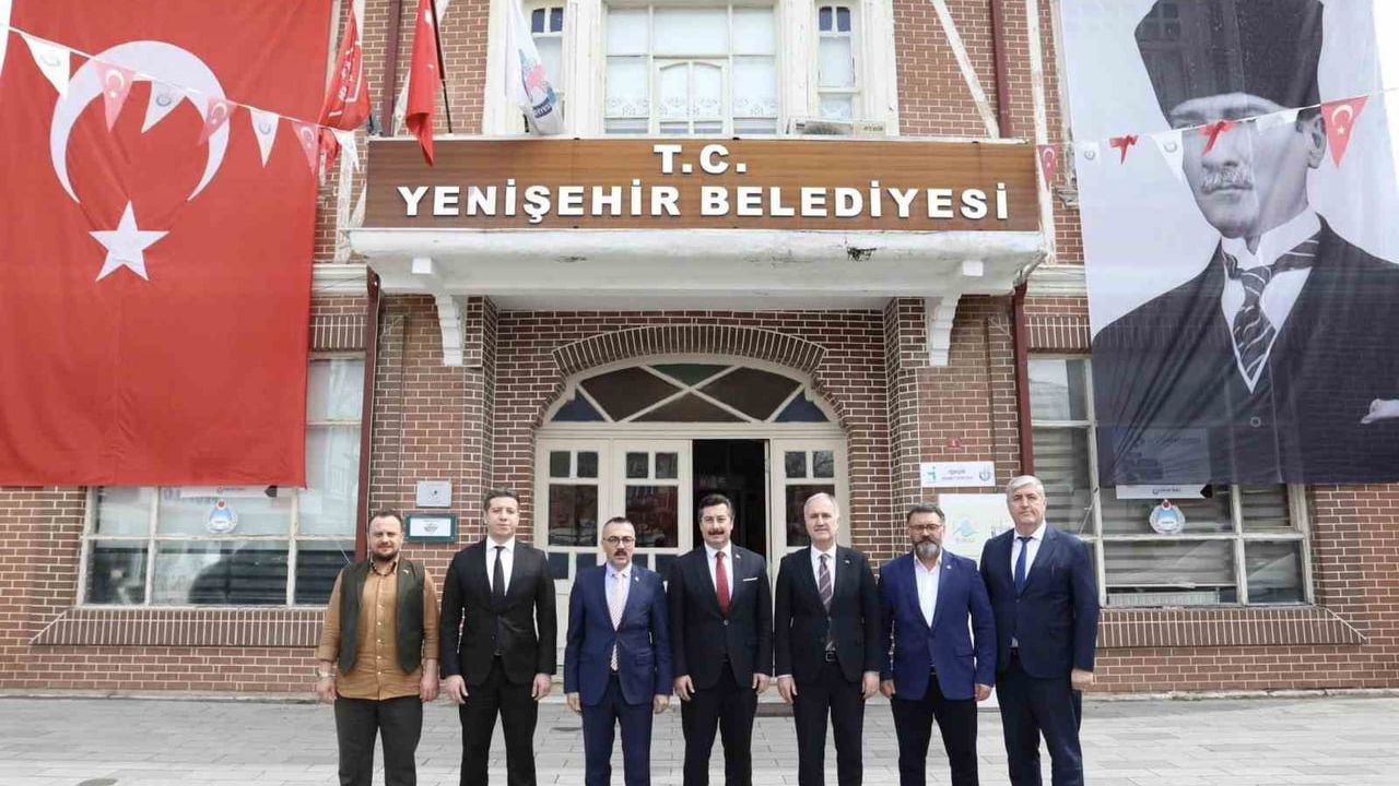 İnegöl ve Yenişehir'de istihdam ve yatırımlar gündemiyle işbirliği görüşmesi