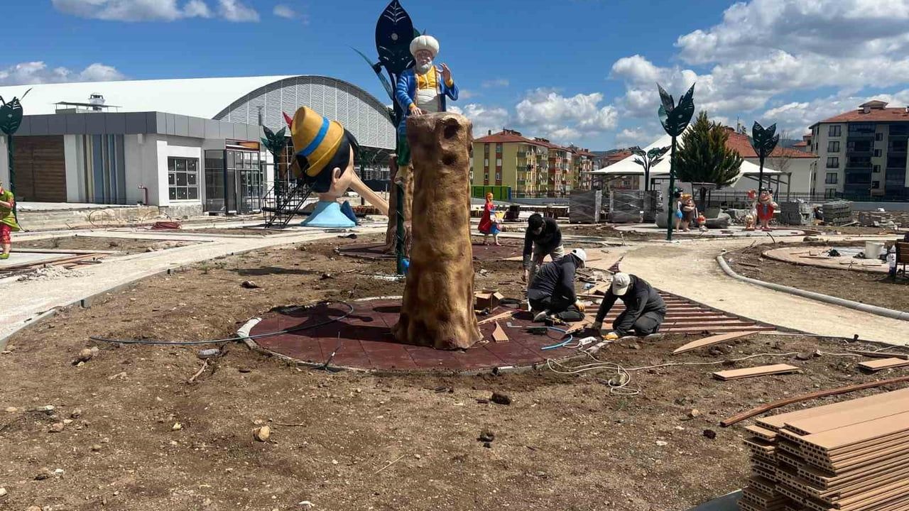 Isparta Davraz'a 16 bin m² Tomurcuk Masal Parkı: Çocuk ve Ailelere Yeni Yaşam Alanı