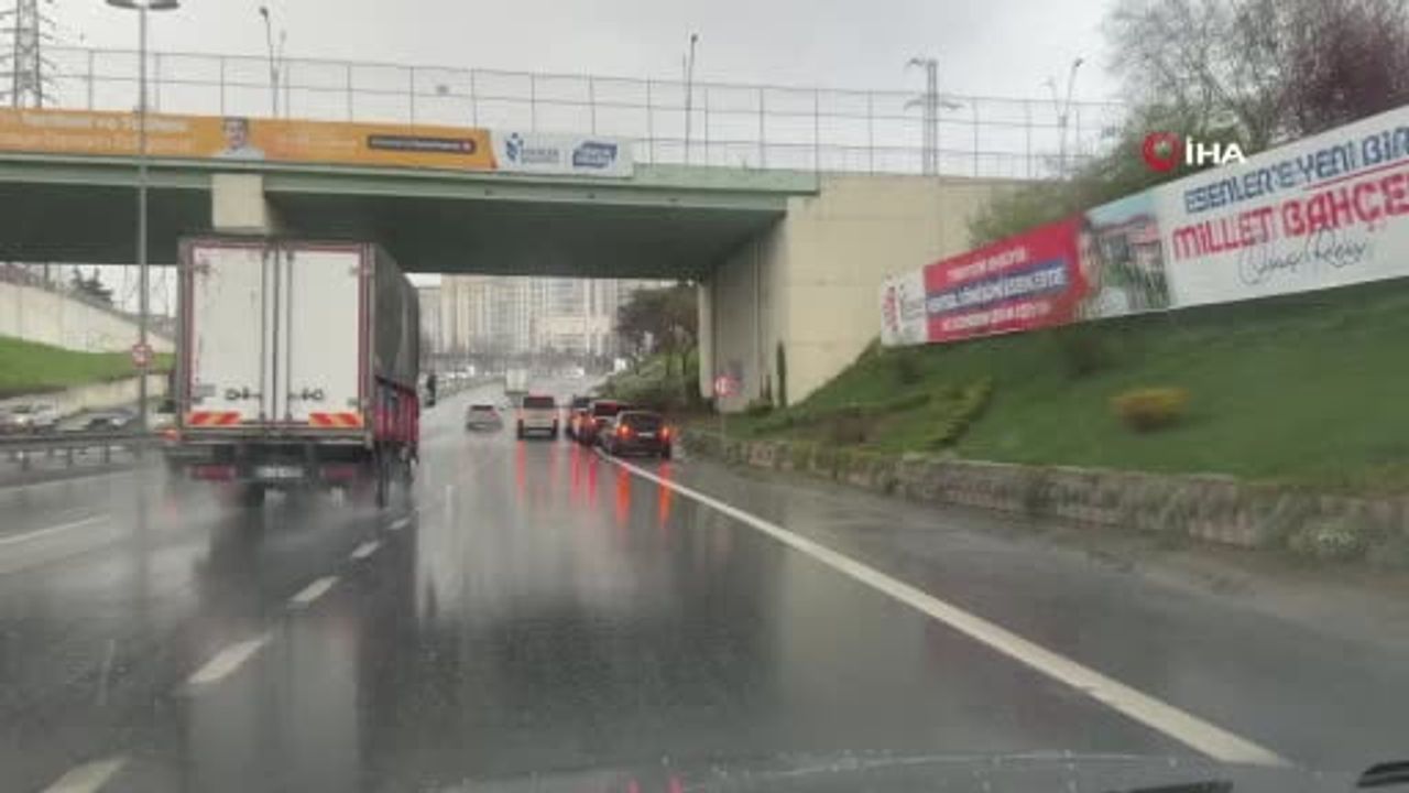 İstanbul’da Nisan ayında dolu yağışı Sultangazi ve Eyüpsultan’da etkili oldu