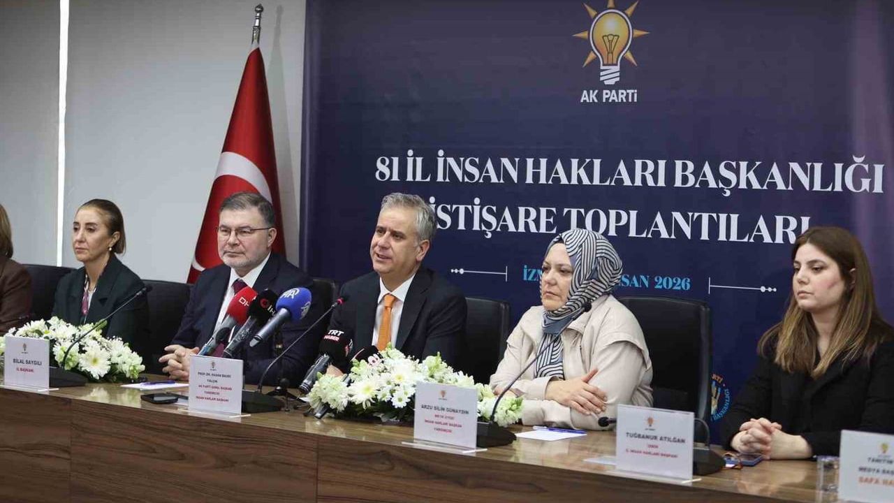 İzmir’de 81 İl İnsan Hakları Başkanlığı İstişare Toplantısı — Hasan Basri Yalçın’dan Bornova-Uşak iddiaları ve yargı vurgusu