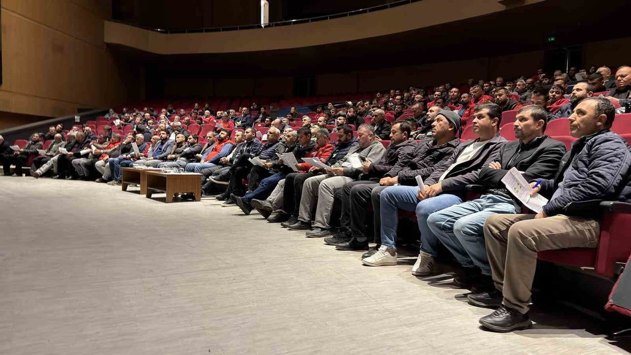 Kahramanmaraş Büyükşehir’den saha personeline Temel İş Sağlığı ve Güvenliği Eğitimi