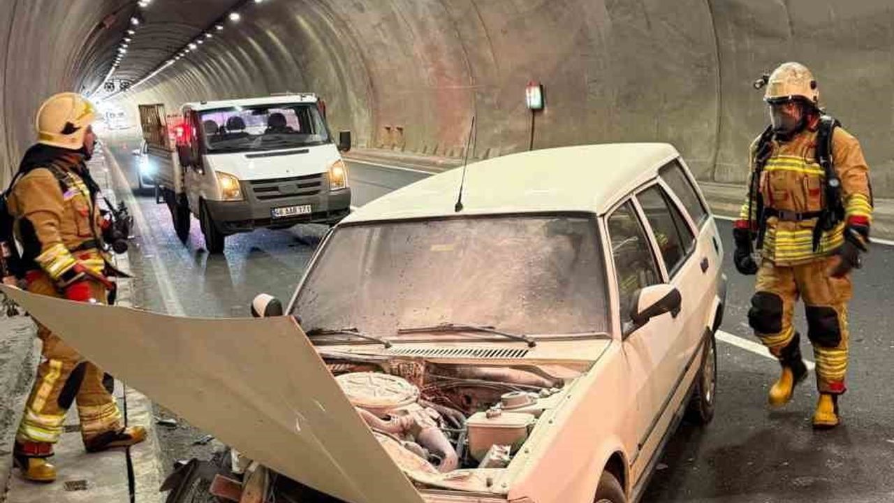 Kahramanmaraş’ta Sezai Karakoç Tüneli'nde Trafik Kazası: 1 Yaralı