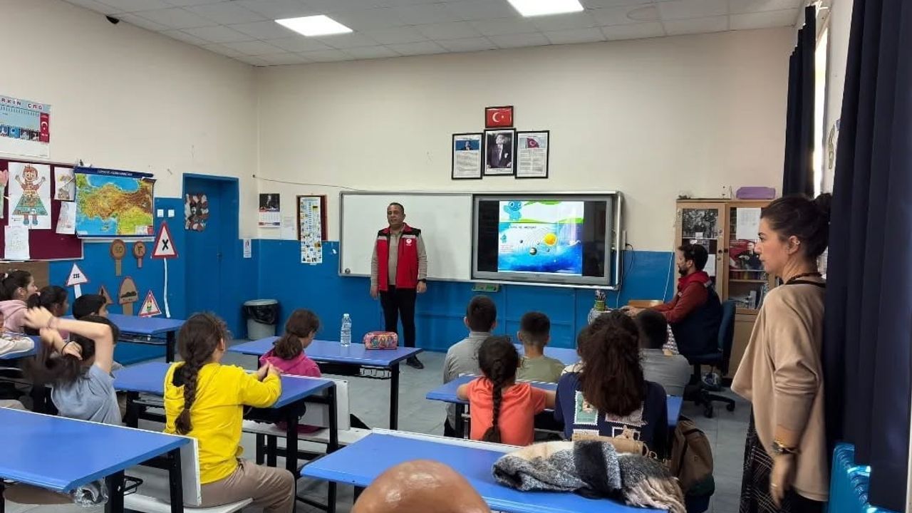 Karacasu'da İlkokul Öğrencilerine Su Verimliliği Eğitimi