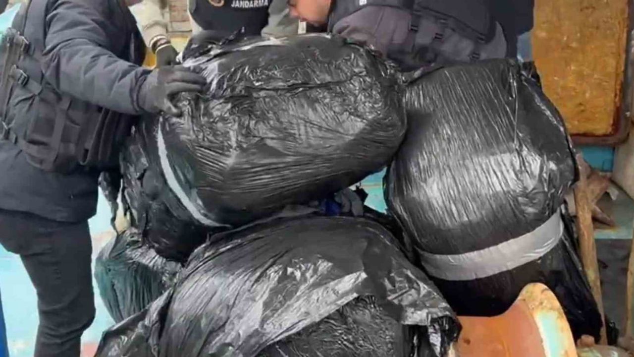 Karadeniz'de 200 kilogram skunk ele geçirildi: 5 kişi tutuklandı