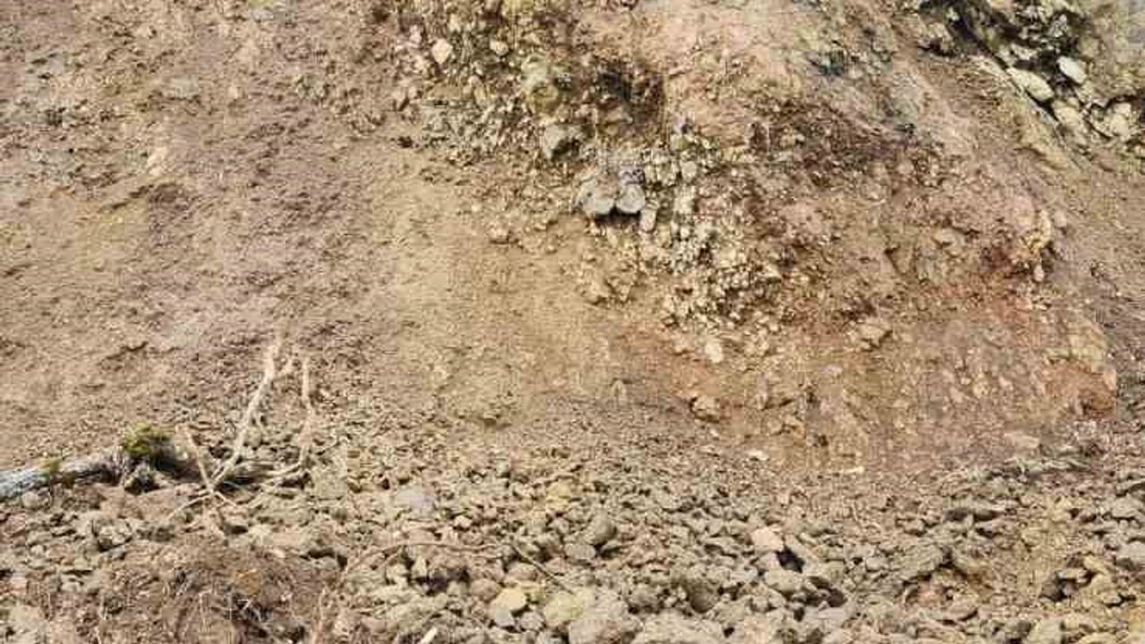 Karakoçan'da Korudibi Köy Yolunda Toprak Kayması; Ekipler Yol Açma Çalışması Başlattı