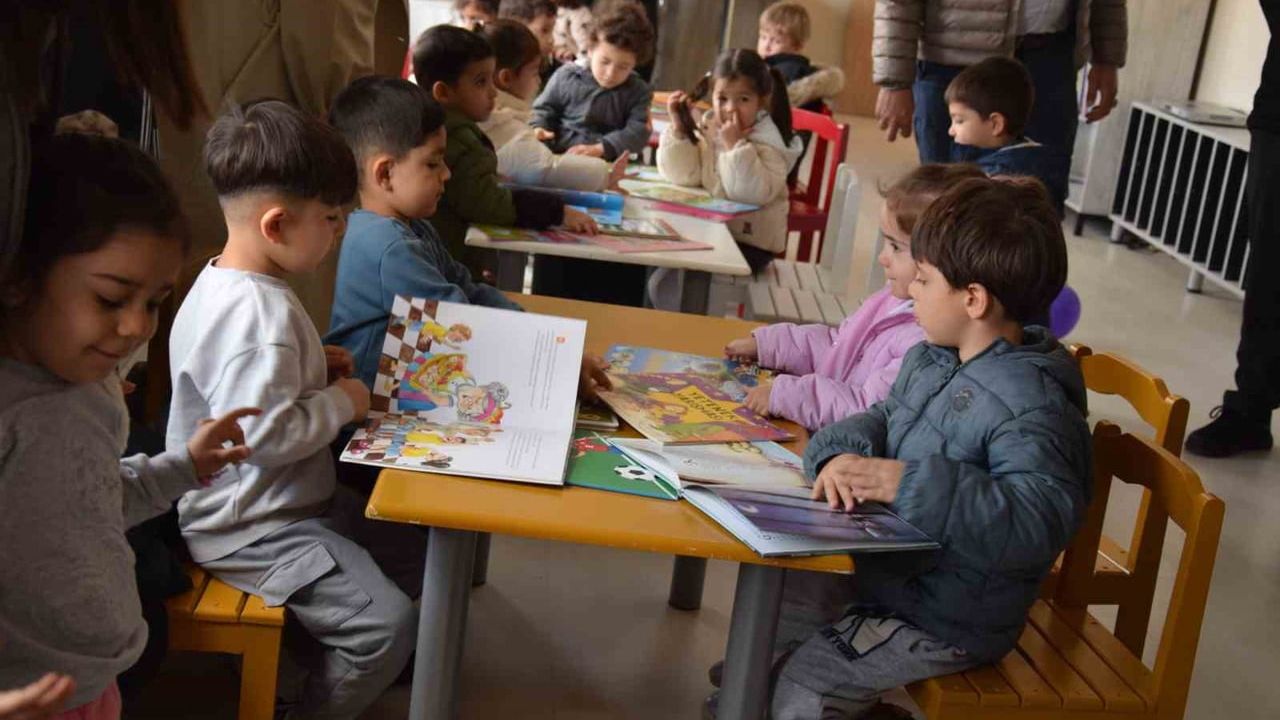 Karapınar'da Kütüphane Haftası etkinlikleri yoğun katılımla başladı