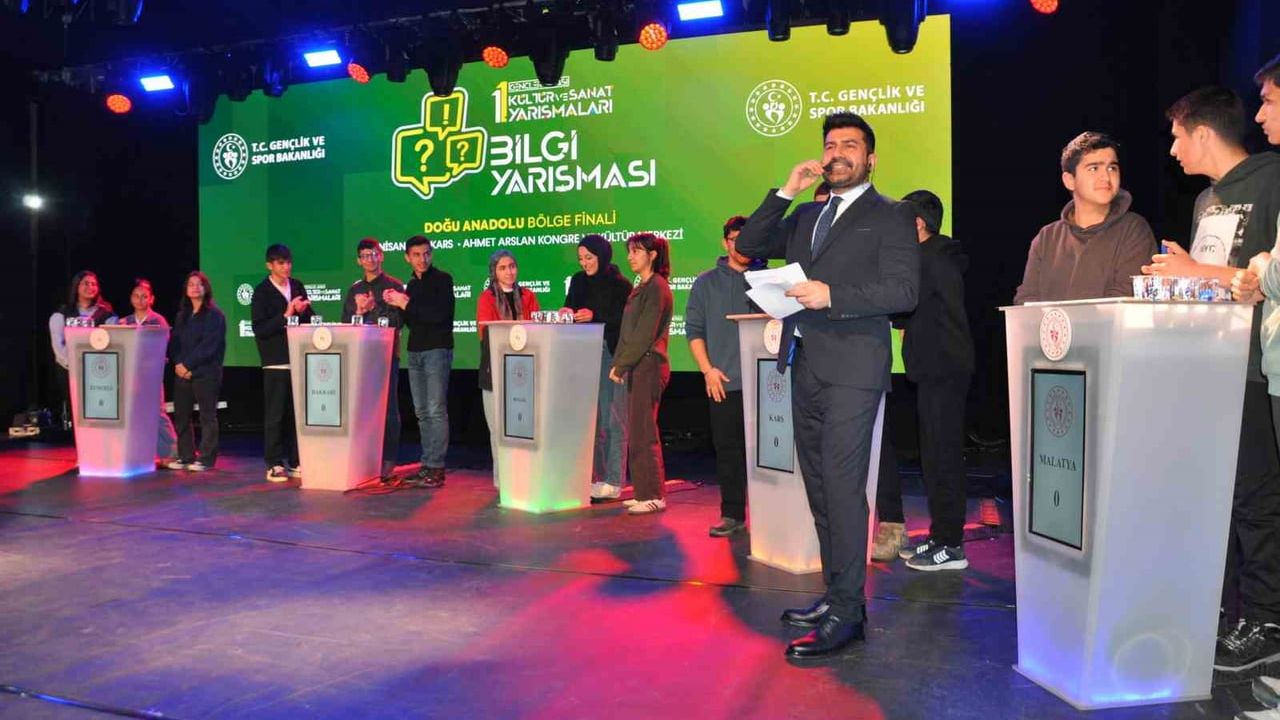 Kars'ta Gençler Arası Kültür ve Sanat Yarışmaları Doğu Anadolu Bölge Finali Başladı