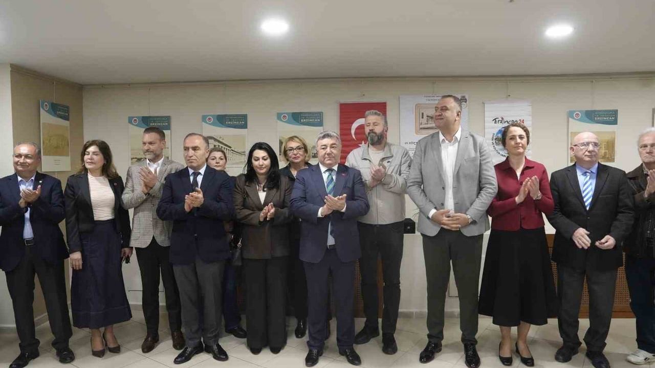 Kartal'da 'Fotoğraflarla 19. Yüzyıldan Günümüze Erzincan' fotoğraf sergisi açıldı