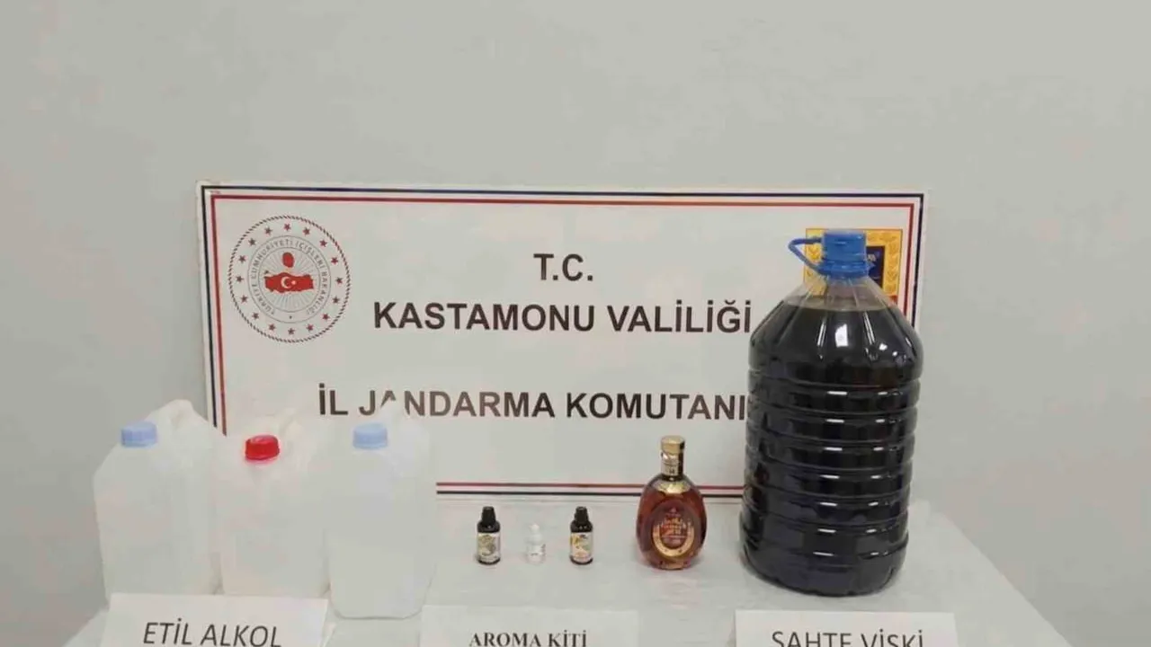 Kastamonu'da jandarma kaçakçılık operasyonu: Makaron, tütün ve tabancalar ele geçirildi