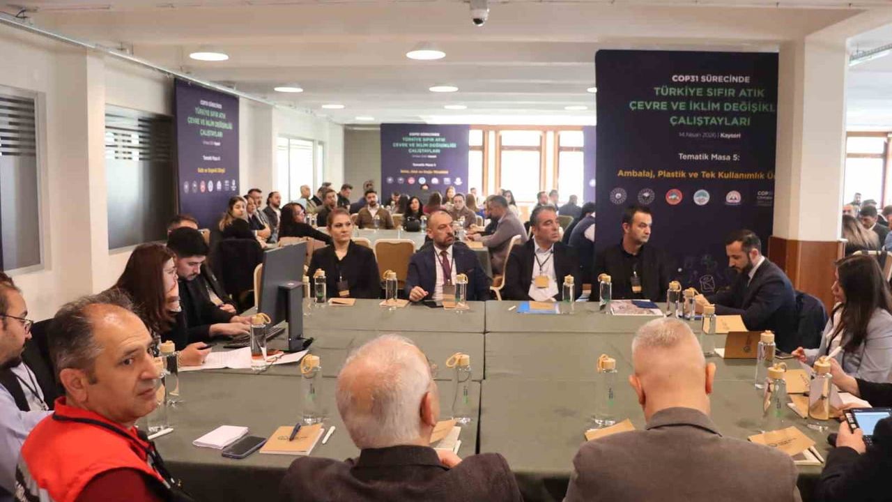 Kayseri'de 12 ilçeden gelen atıklar kişi başı günlük 666 gram olarak ölçüldü