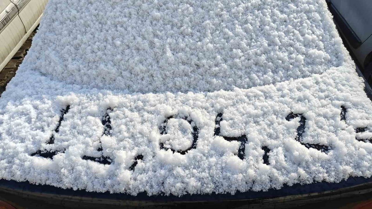 Kayseri'de Nisan Ortasında Kar Yağışı: Meteoroloji Zirâi Don Uyarısı Yapmıştı