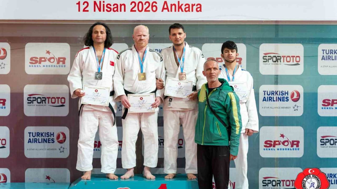 Kayserili judoculardan Ankara'da 1 altın, 3 bronz madalya