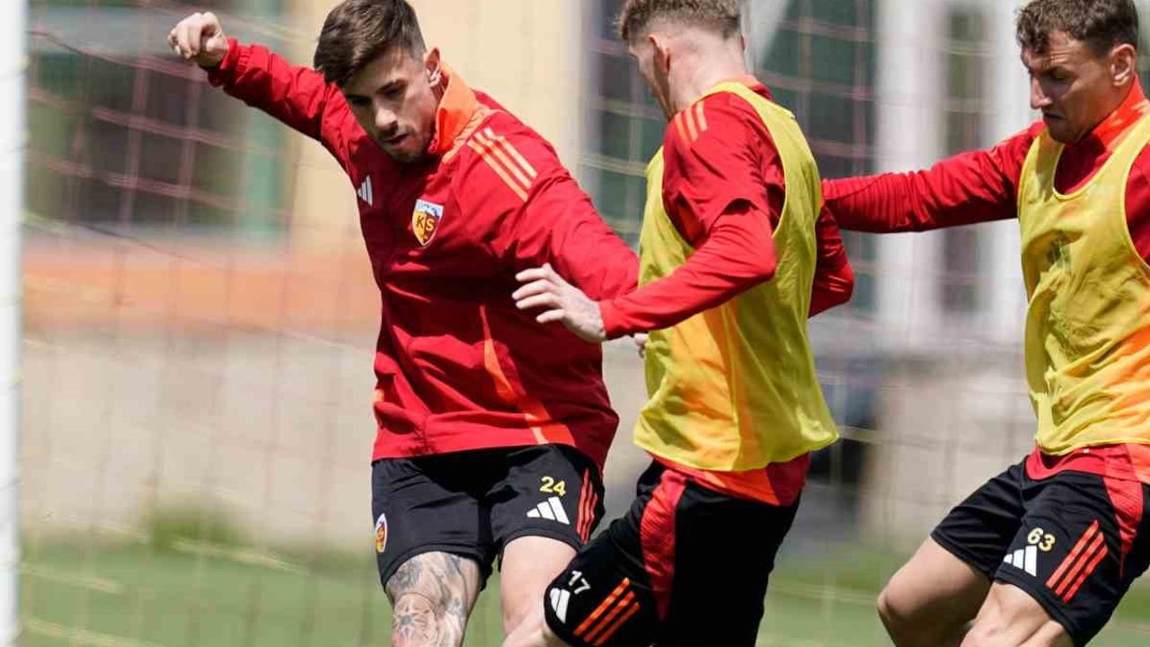 Kayserispor, 11 Nisan'daki Fenerbahçe maçı için hazırlıklara başladı