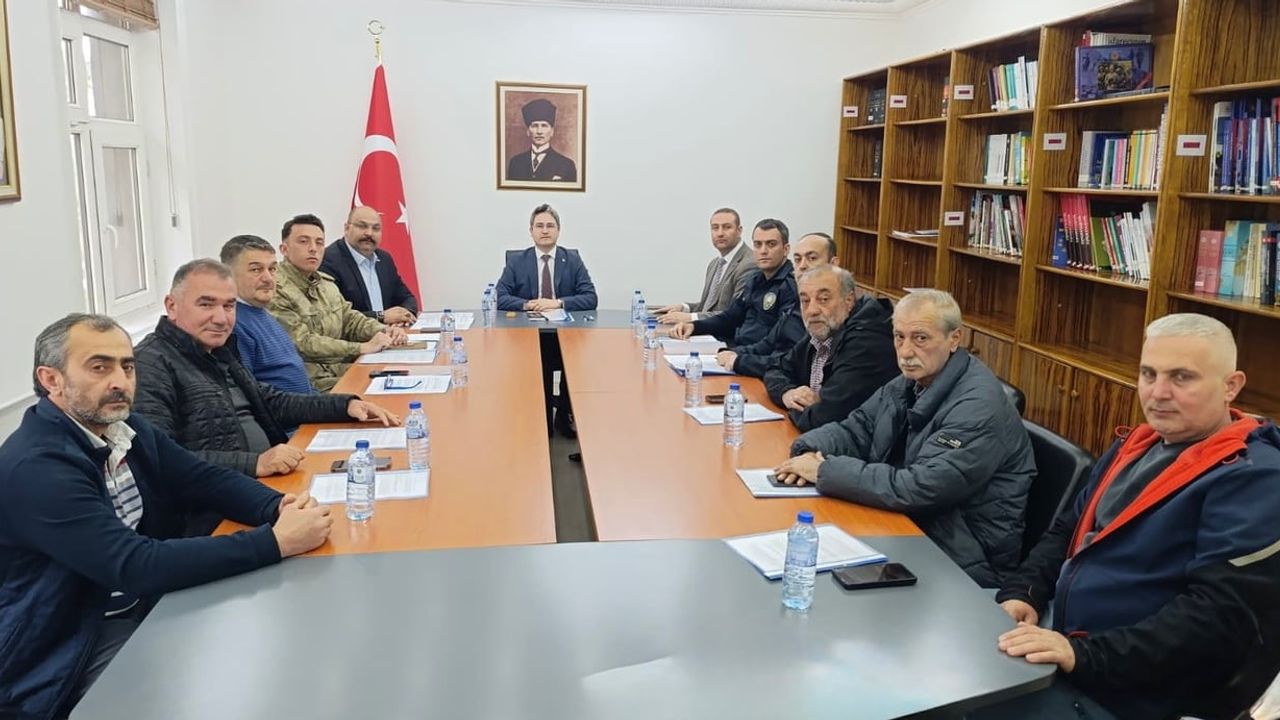 Kemaliye'de turizm sezonu öncesi koordinasyon toplantısı: Güvenlik ve hizmet kalitesi öncelikli