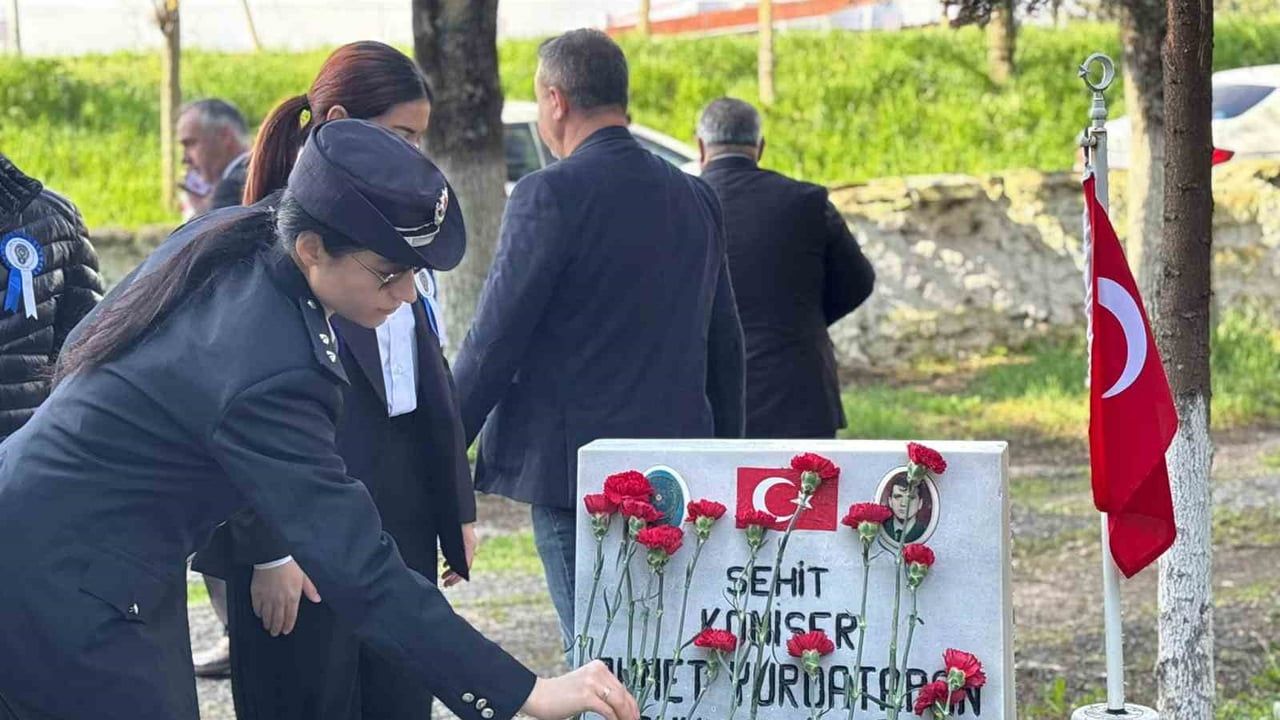 Kırklareli’de Türk Polis Teşkilatı 181'inci kuruluş yıl dönümü törenlerle anıldı