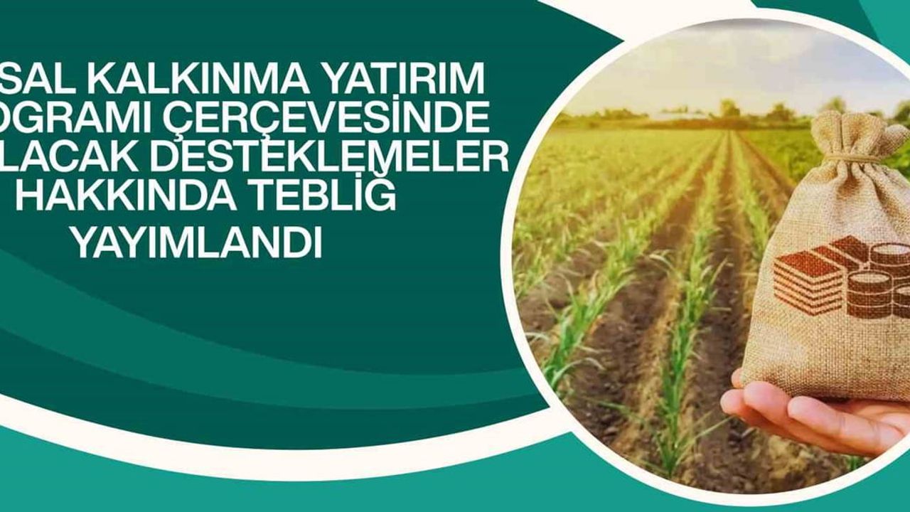 Kırsal kalkınma yatırımlarına yüzde 70’e kadar hibe — Proje üst limiti 30 milyon TL