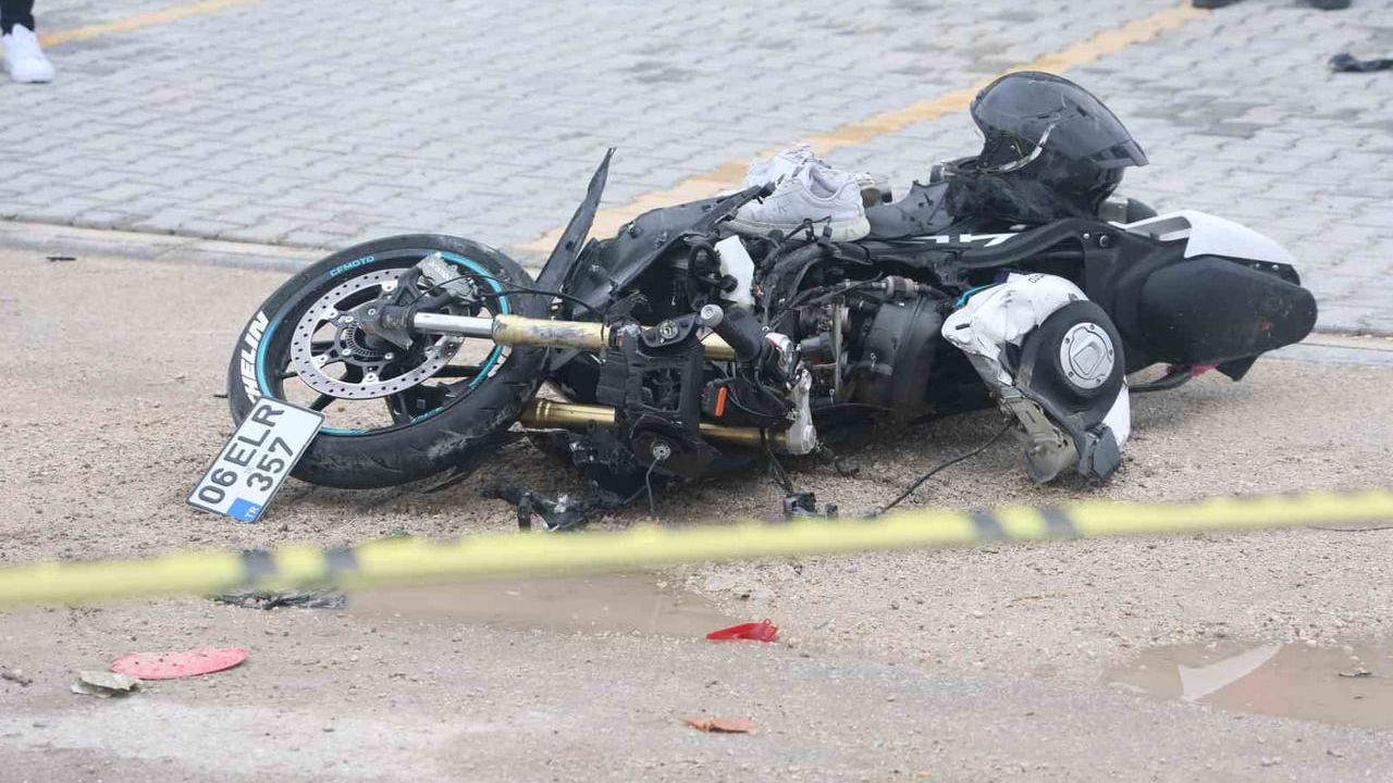 Konya'da bayram günü kaza: 21 yaşındaki motosiklet sürücüsü hayatını kaybetti