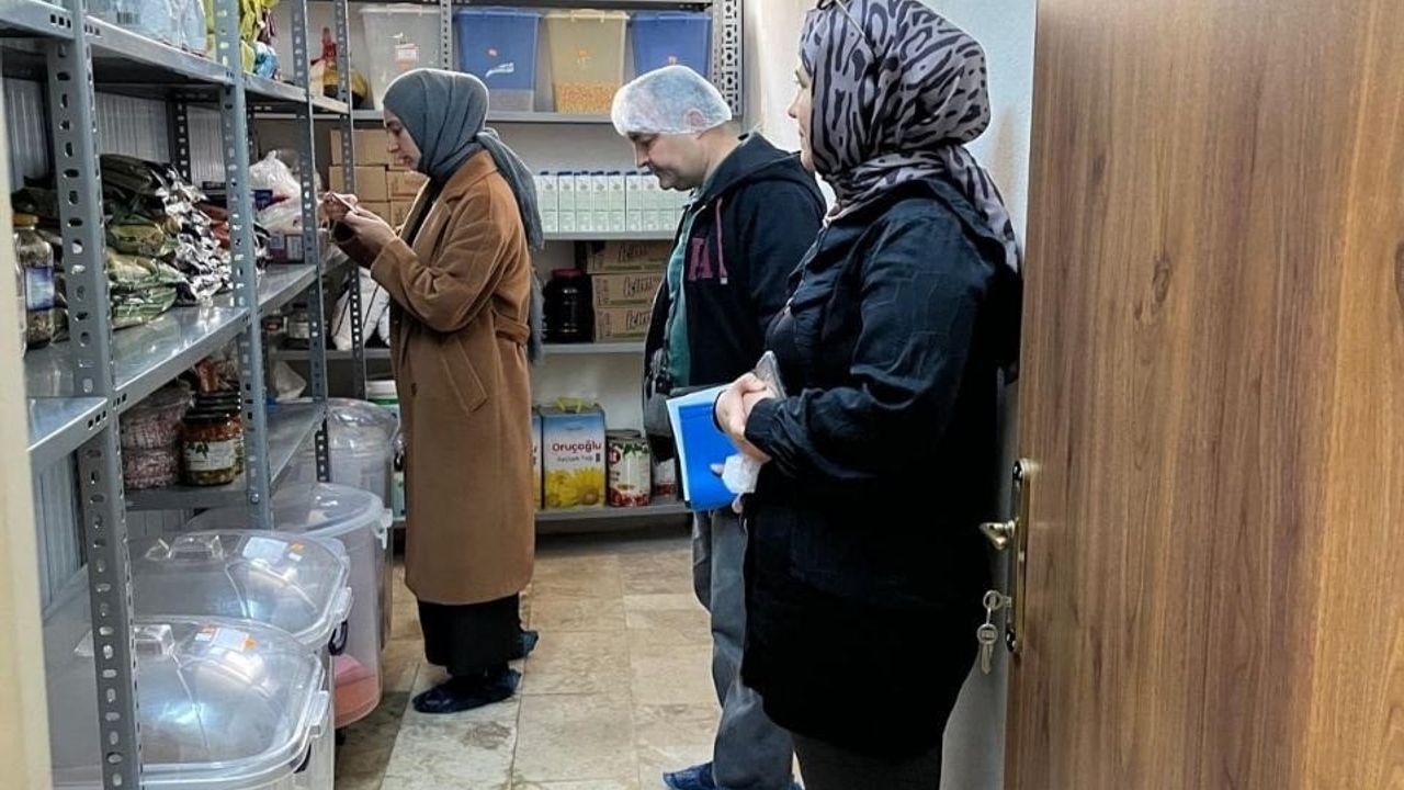 Korkuteli'de okul kantin ve yemekhanelerine kapsamlı gıda güvenliği denetimi