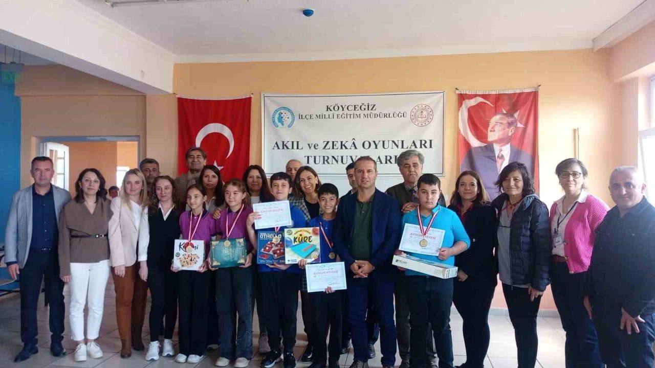 Köyceğiz'de 8. Türkiye Akıl ve Zekâ Oyunları İlçe Seçmeleri yapıldı