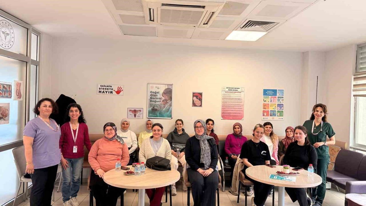 Köyceğiz Devlet Hastanesi'nde Gebe Okulu eğitimleri devam ediyor