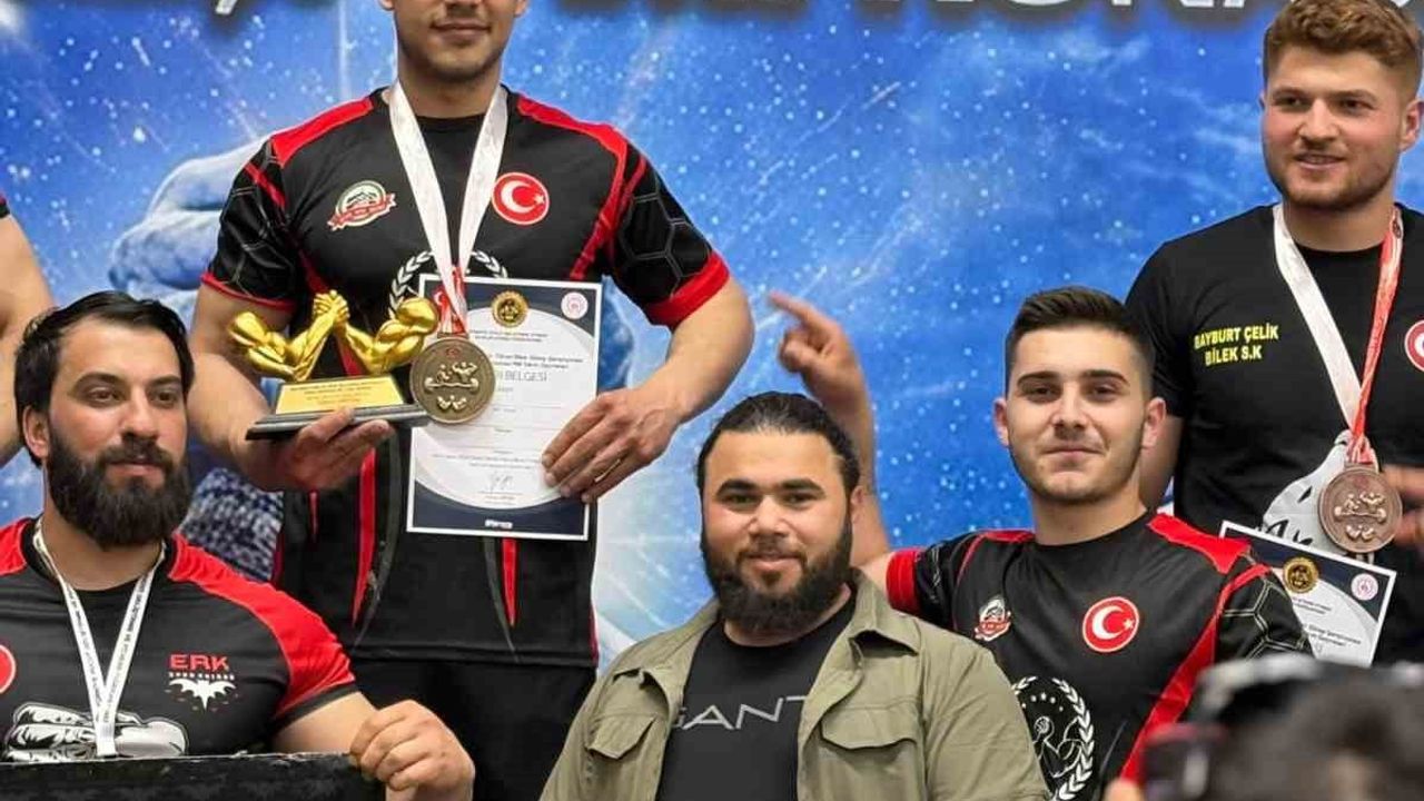 Kozan İzcilik Spor Kulübü, Nurettin Yüksel Bilek Güreşi Şampiyonası'nda Türkiye dereceleri