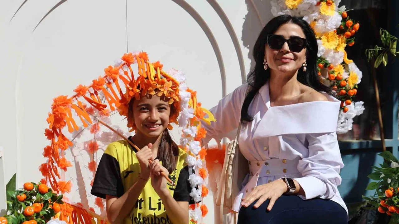 Kozan Portakal Çiçeği Festivali ikinci yılında renkli görüntülerle başladı