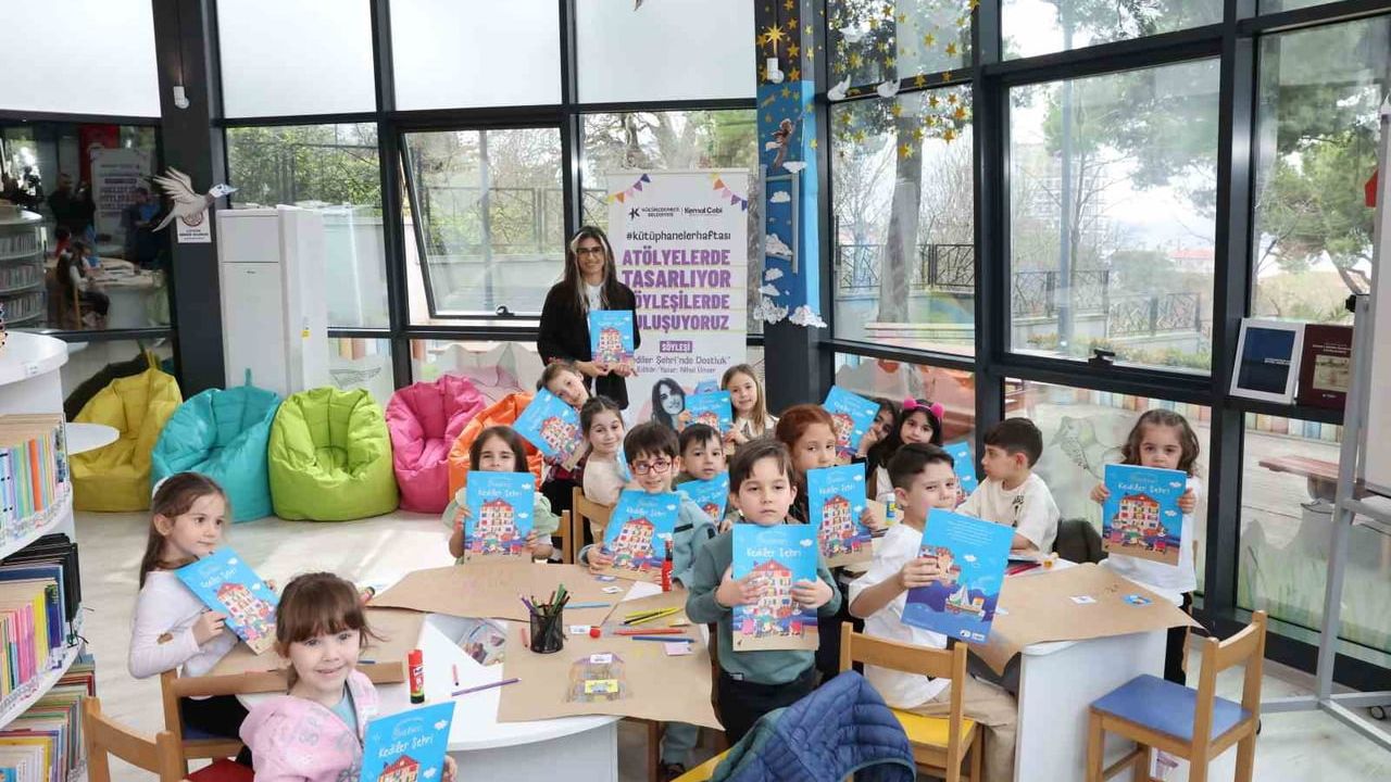 Küçükçekmece'de Kütüphane Haftası: Adnan Özyalçıner Çocuk Kütüphanesi ile ilçe 11 kütüphaneye ulaştı
