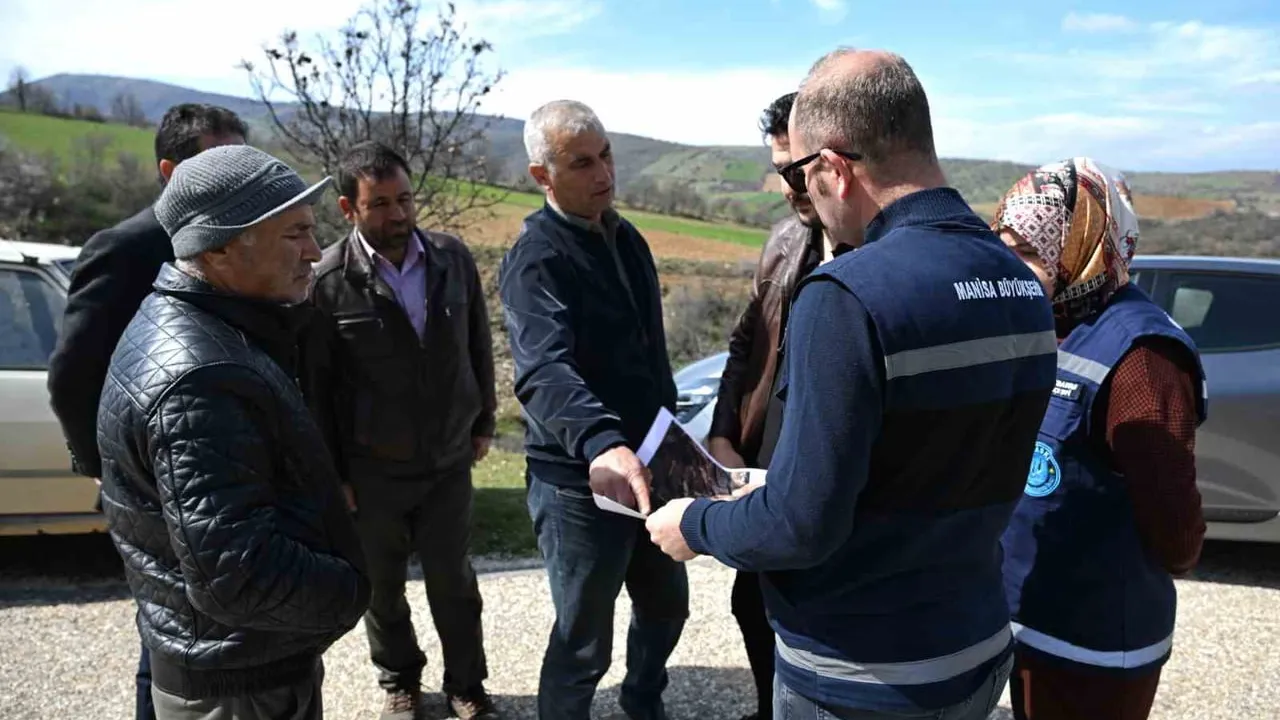 Kula’da 10 yıllık içme suyu sorunu 7 bin 300 metrelik terfi hattıyla çözülüyor