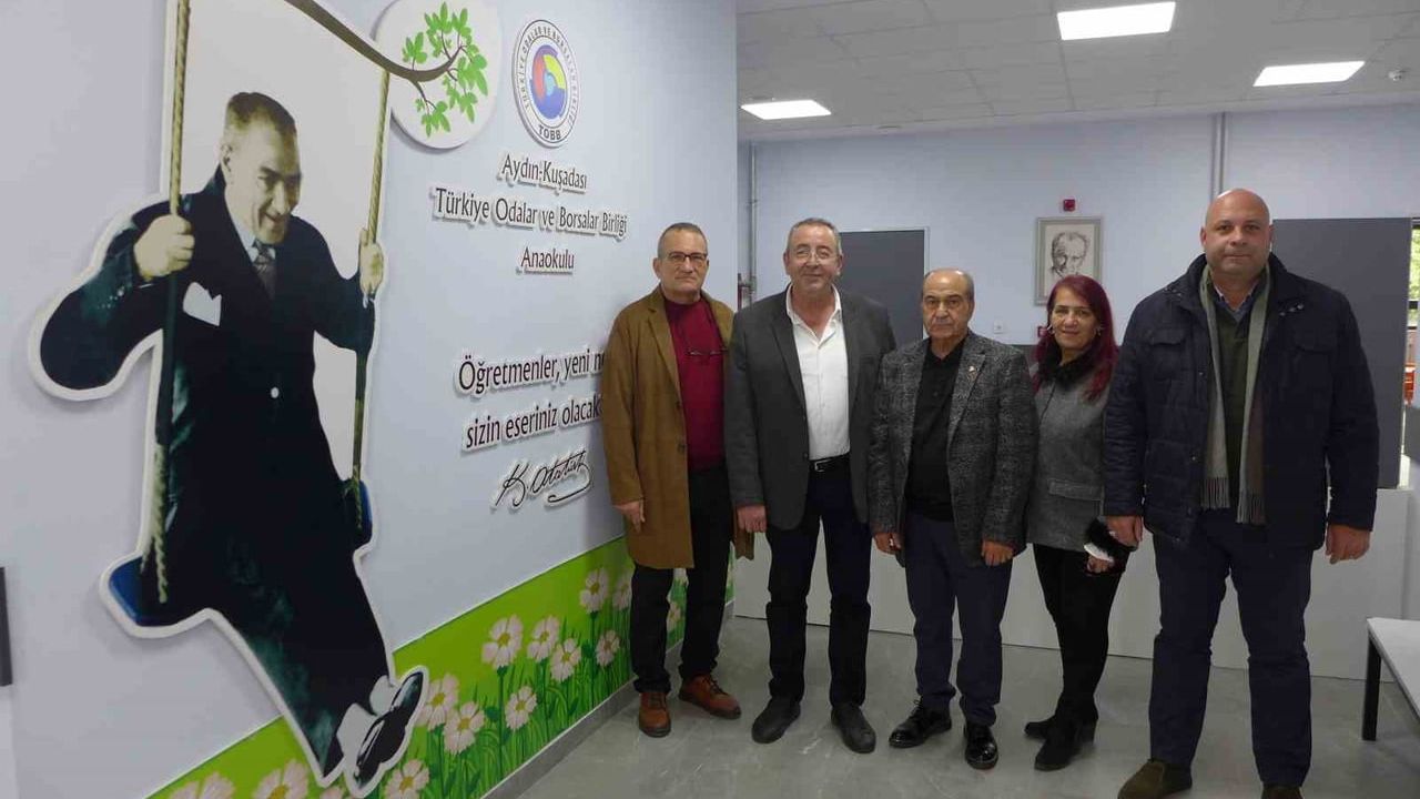 Kuşadası'na TOBB Anaokulu: KUTO Başkanı Akdoğan 'Kuşadası için çalışıyor, geleceğe yatırım yapıyoruz'