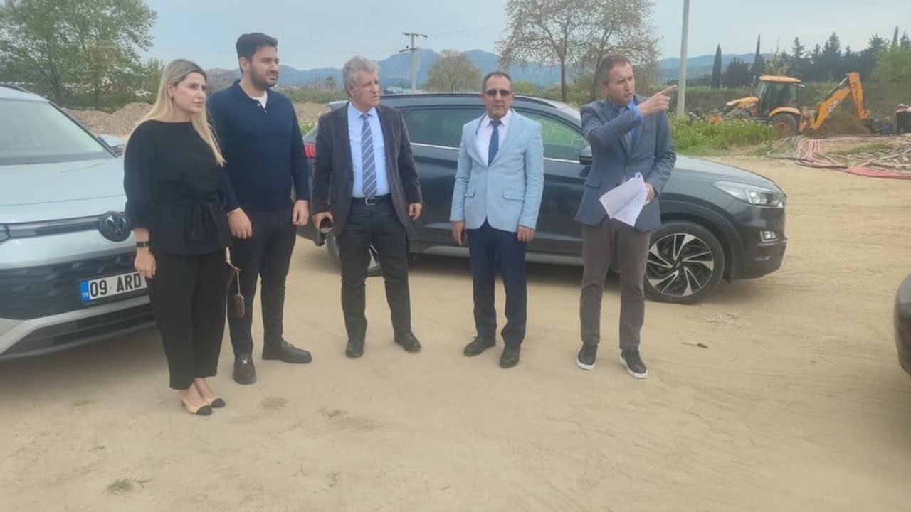 Kuşadası’nda okul yapımı planlanan araziler yerinde incelendi