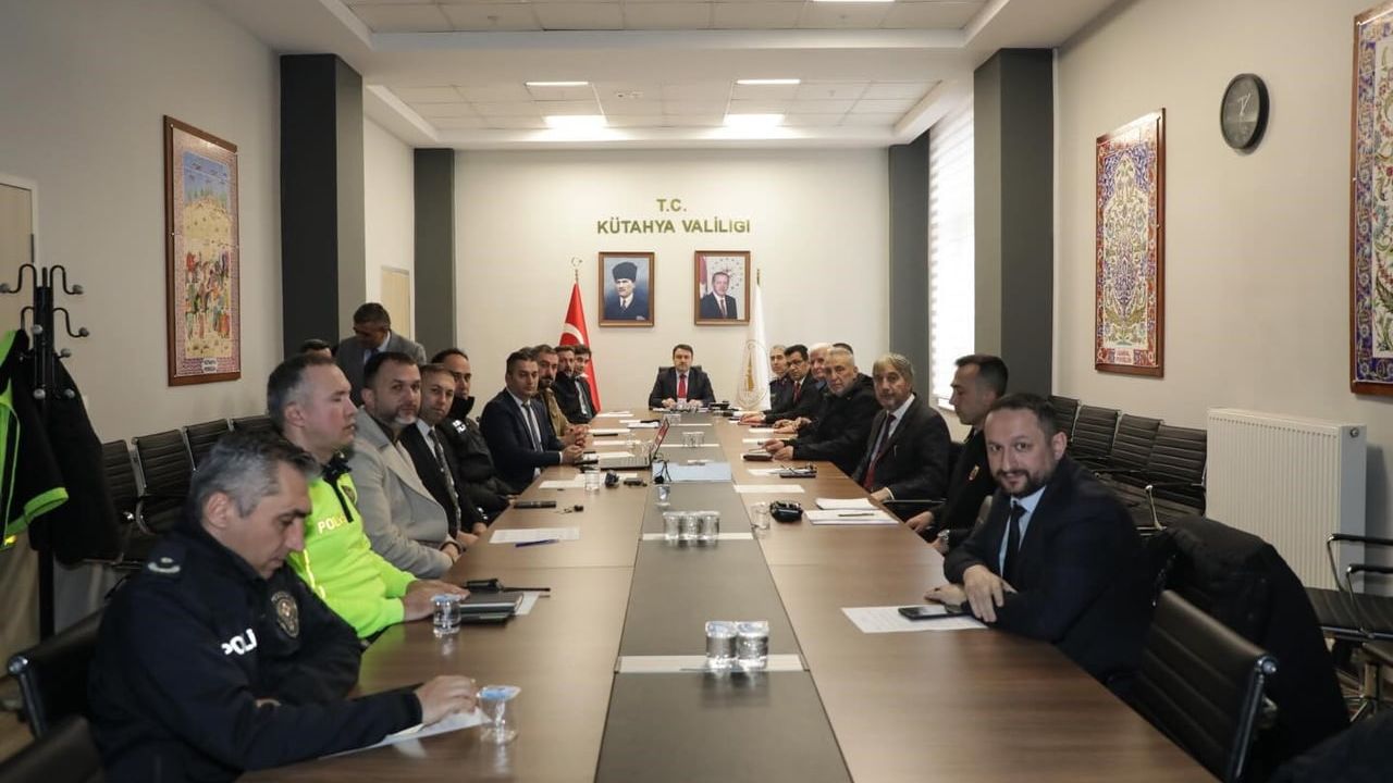 Kütahya'da 2025-2026 Sezonu İçin Spor Güvenliği Tedbirleri Belirlendi