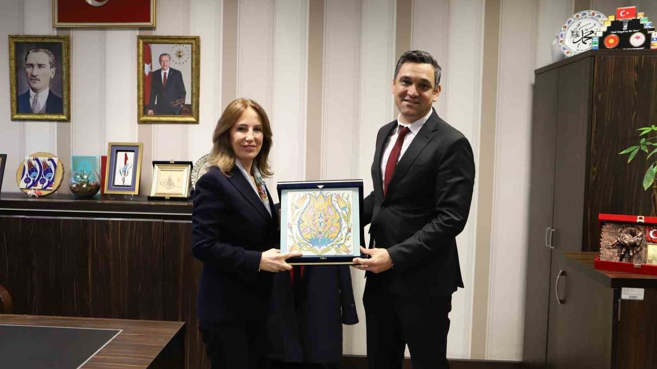 KUTSO Heyeti, Tarım Havzaları Daire Başkanı Dr. Emre Yeniay'ı Ziyaret Etti