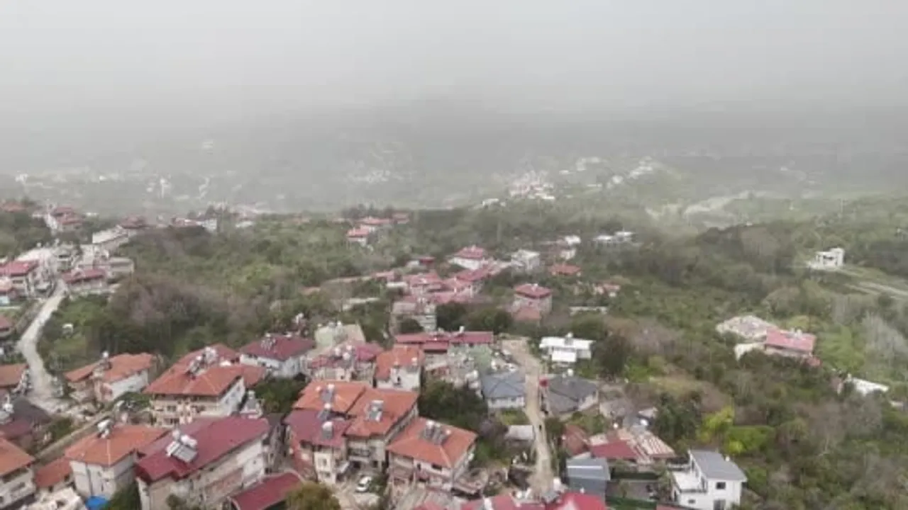 Libya'dan gelen çöl tozu Hatay'da etkisini sürdürüyor