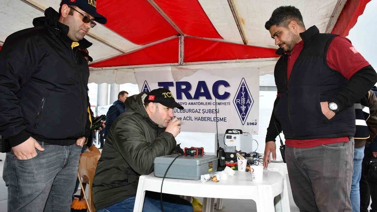 Lüleburgaz’da Türkiye Afet Müdahale Planı Kapsamında Sel ve Taşkın Tatbikatı