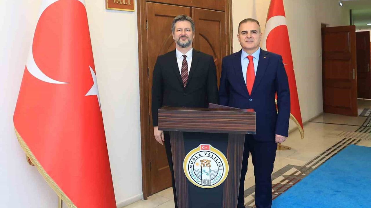 Macaristan Ankara Büyükelçisi Viktor Matis'ten Vali Dr. İdris Akbıyık'a veda ziyareti