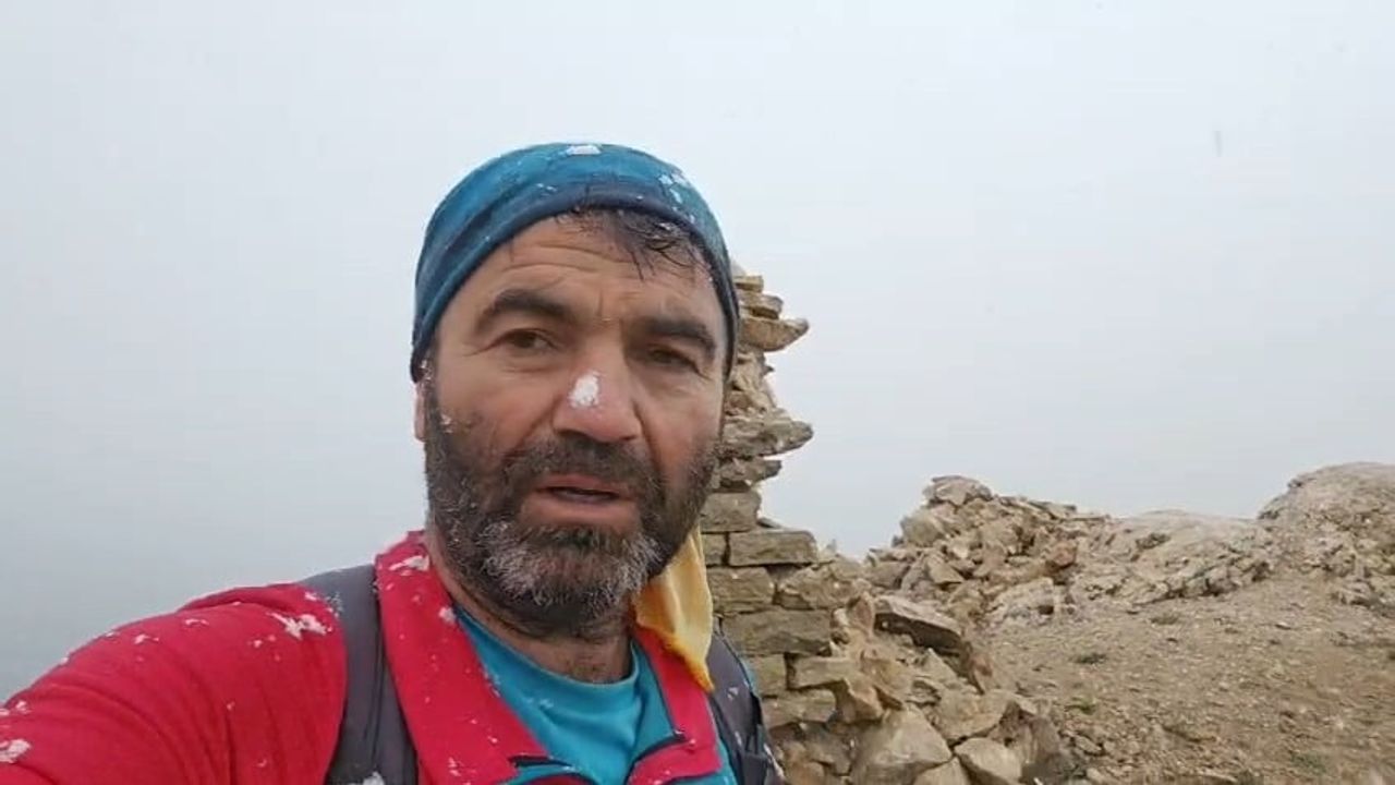 Makam Dağı'nda Nisan Karı: Mehmet Fatih Aktürk'ün Solo Tırmanışı