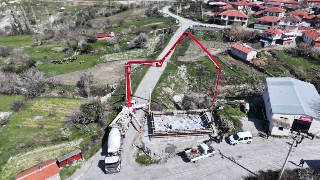 Manisa Büyükşehir'den Çaltıcak Mahallesi'ne Modern Tarımsal Sulama Havuzu