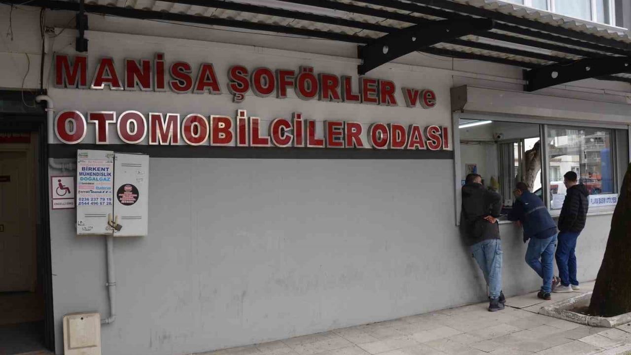 Manisa'da 22 günde yaklaşık 7 bin 500 APP plakası değiştirildi