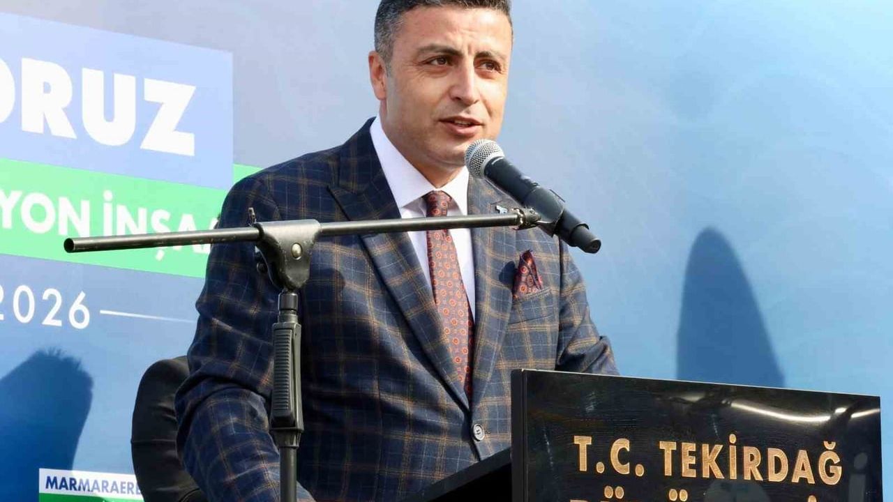 Marmaraereğlisi'nde 30 km'lik kanalizasyon hattının temeli atıldı — Yazlık bölgenin altyapı sorunu çözülüyor