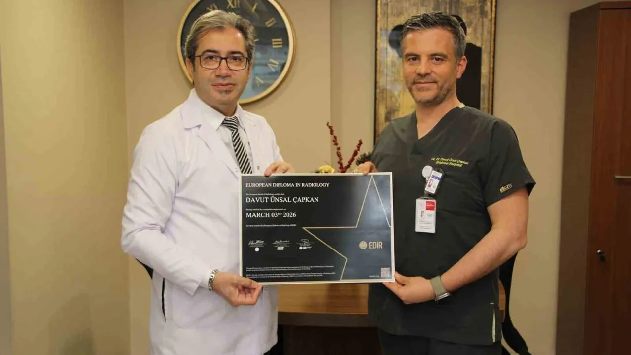 Medical Point Gaziantep Radyoloji Uzmanı Dr. Davut Ünsal Çapkan, EDiR sınavını başarıyla tamamladı