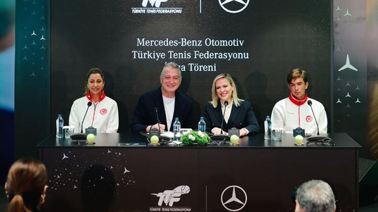 Mercedes-Benz Otomotiv, Türkiye Tenis Federasyonu'nun Ana Sponsoru Oldu — 2027 Sonuna Kadar